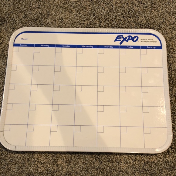 Donated! Last chance! Being donated!! 🎉 3 for $15🎉 Dry erase calendars! - Picture 4 of 5